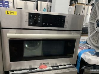 Bosch built in microwave / oven in stainless steel new