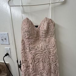 Light Pink Bridesmaid Dress