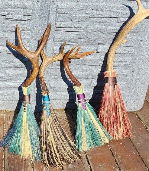 Deer Horned BROOMS