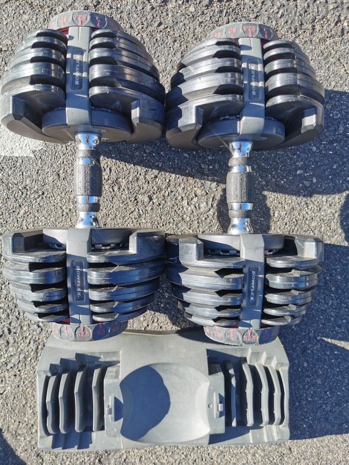 Bowflex 552 Dumbbell Pair
100 Lbs 100 Pounds