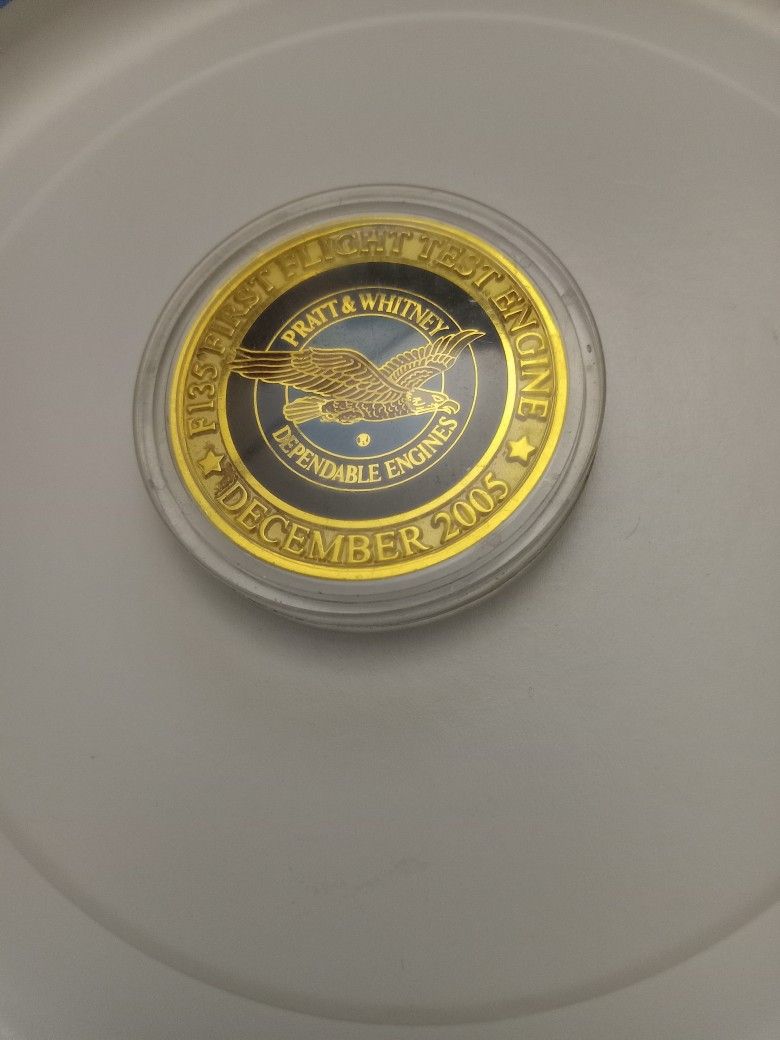 Medalian PRATT &WHITNEY