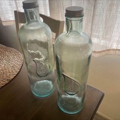 Glass Bottles - Two