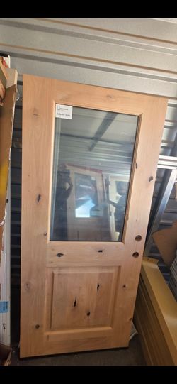 Exterior door slab