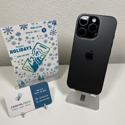 iPhone 16 Pro 128gb Cricket Carrier Only 100% 🔋 Health In Excellent Condition