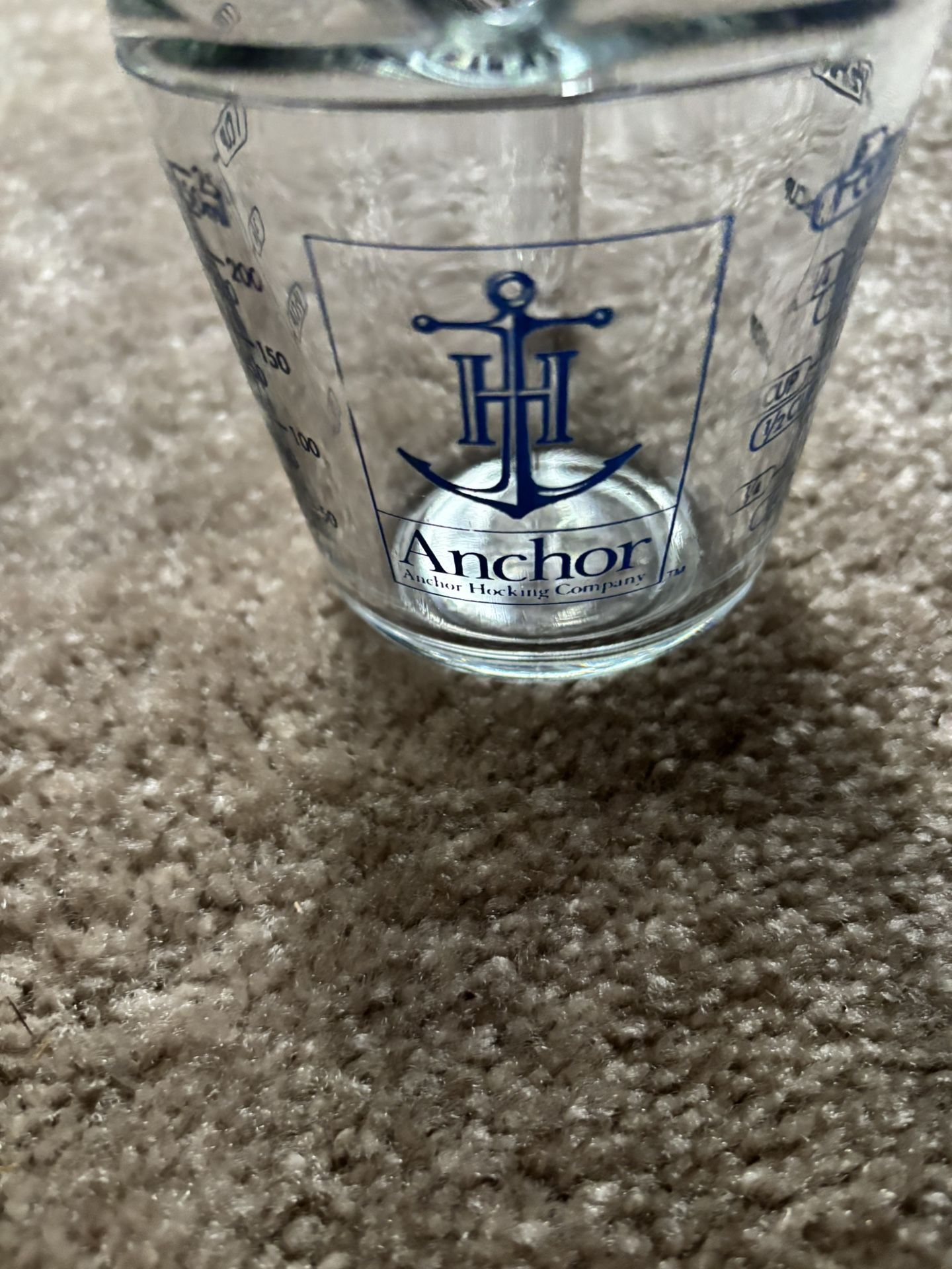 Anchor Glass Measuring Cup