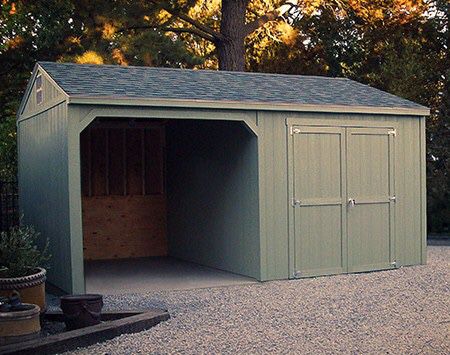 Tuff Shed loafing Shed
