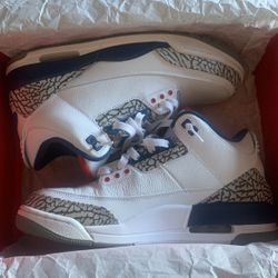 Air Jordan Retro 3 True Blue Size 9