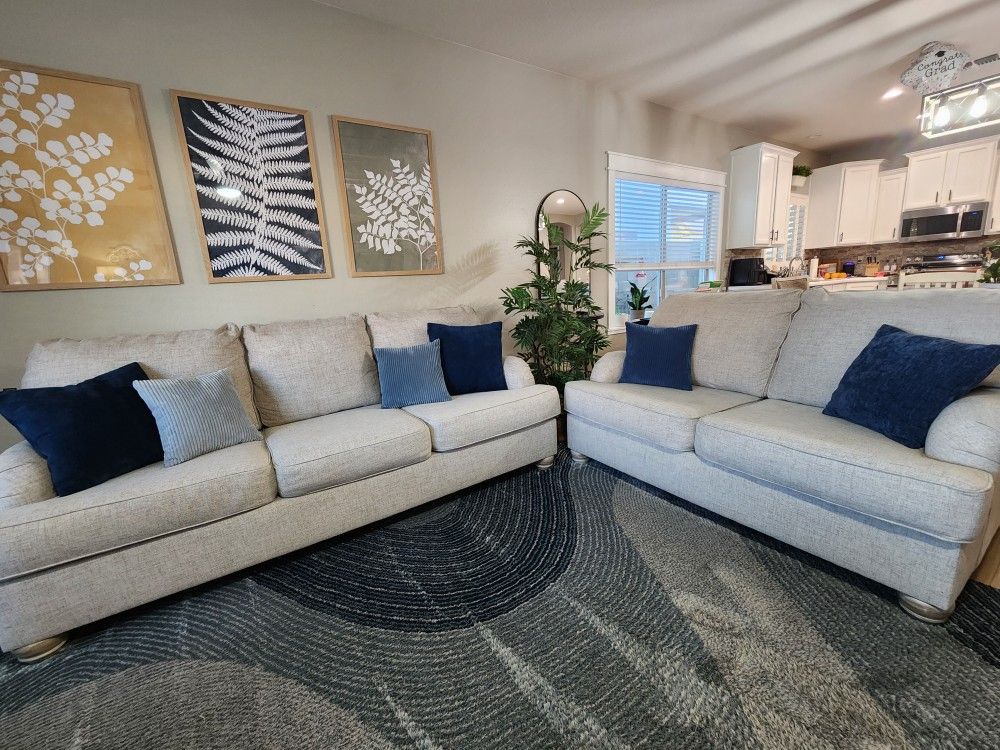 Couch And Love Seat Set