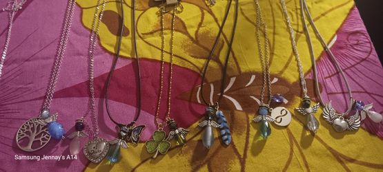 Many Angel Necklaces ..