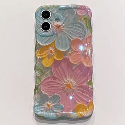 iPhone 16 Plus Flower Case