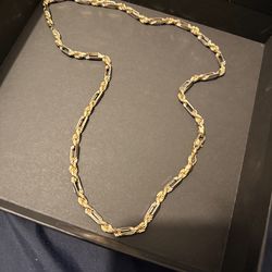 Milano 14k solid chain