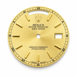 Original Rolex 36mm Day-Date Champagne Stick Dial. (Ref. 18038 / 18238 / 118238)