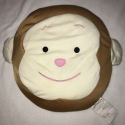 Monkey face pillow filled with foam beans A023