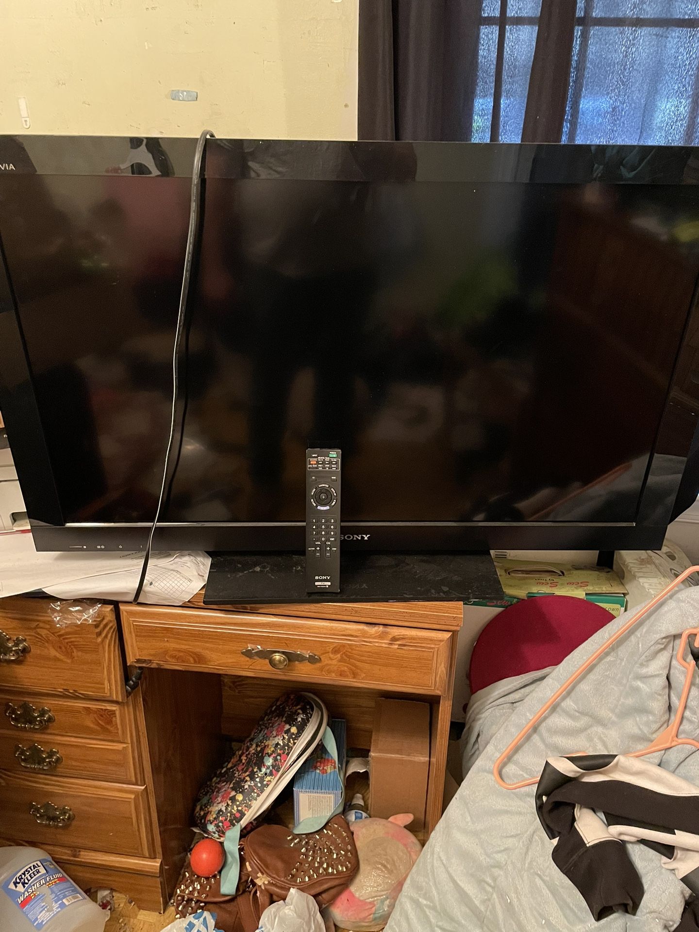 40 inch sony tv with remote works great