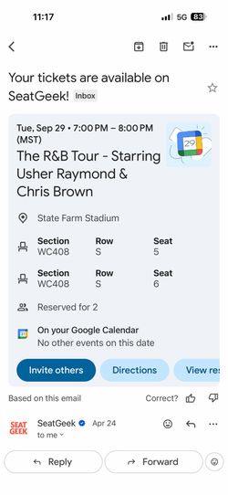 Chris brown & Usher PHX Az Sept 29