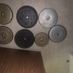 Weights Cement Filled