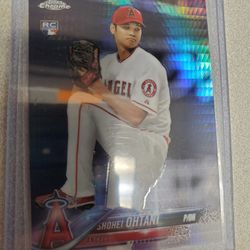 Shohei Ohtani 2018 Topps Chrome Prism Refractor #150 Mint RC MVP