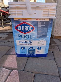 Clorox Pool & Spa XtraBlue+ Chlorinating Tablets 40 lb