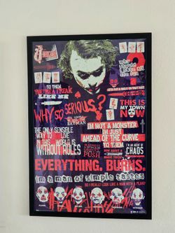 Collector’s Framed Art 24x36 - Multiple Styles $75