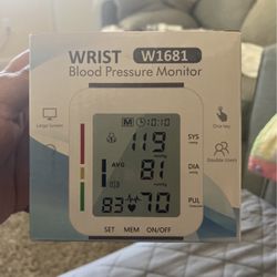 Wrist Blood Pressure Monitor