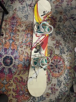 DC Snowboard with Bindings