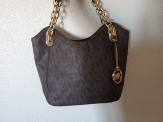 Michael Kors brown purse.