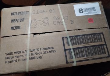 MRE Meal Case 2025