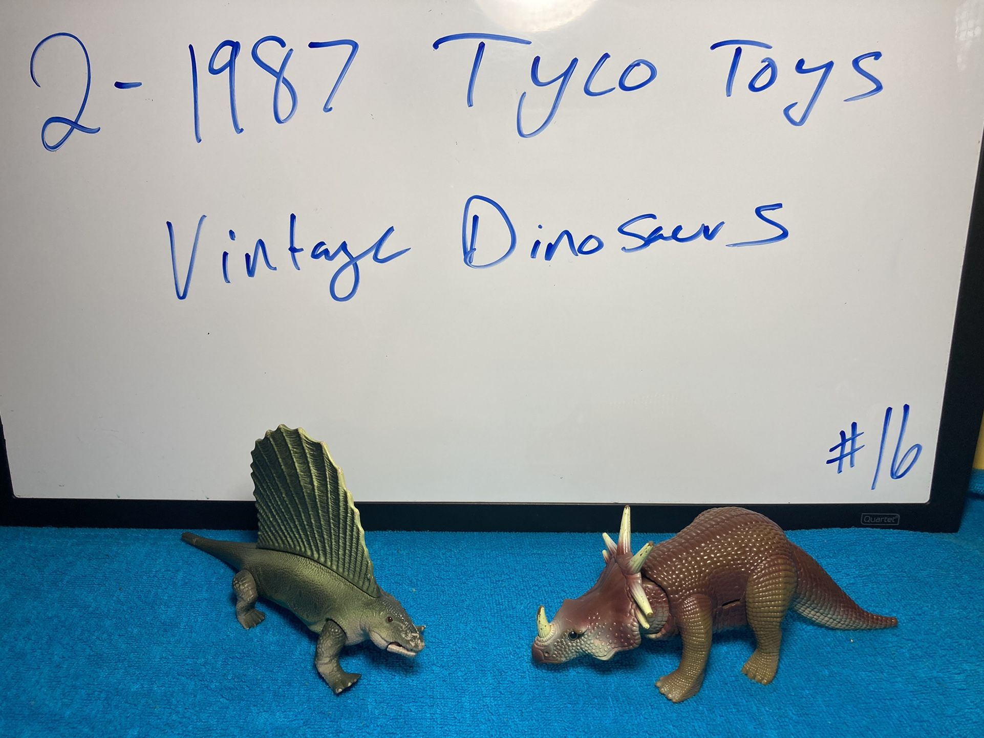 Tyco  Hard Plastic Dinosaurs 