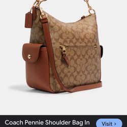 Used Coach Pennie Shoulder Bag
