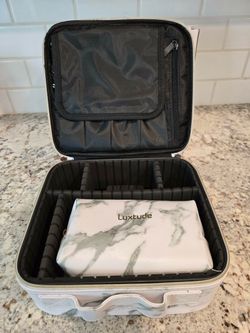Luxtude Marble Travel Makeup Case