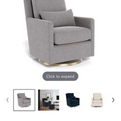 Monte Glider Rocker Nursery Chair & Ottoman