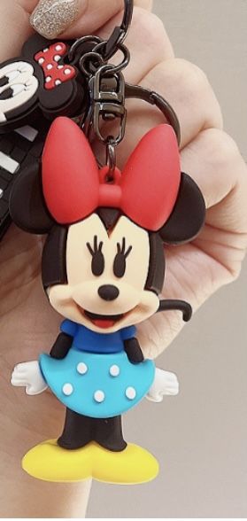 Disney Minnie Mouse Keychain Backpack Charm