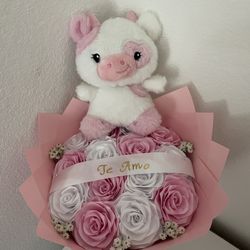 Valentine Day Gift/ Valentine Day Bouquet/ Flower Bouquet/ Flower Arrangement/ Ramos