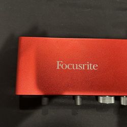 Focuseite Scarlett 2i2 Gen. 3 Interface