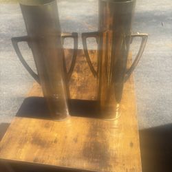 Brass Military Shell With Handles