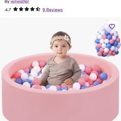 baby pink ball pit
