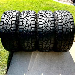 New 2025 285/65R18 TIS RT1s [32.5x11.0r18] Tires 10 Ply Load E 99% Tread