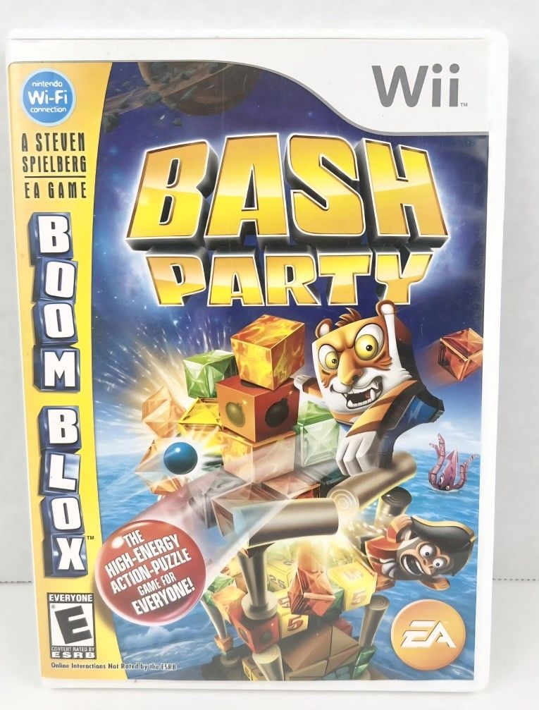 Wii Boom Blox: Bash Party (Nintendo Wii, 2009) Complete With Manual . Check Out My Other Listings For More Wii Games