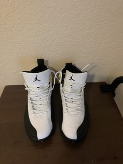 Black White And Gold Jordan 12
