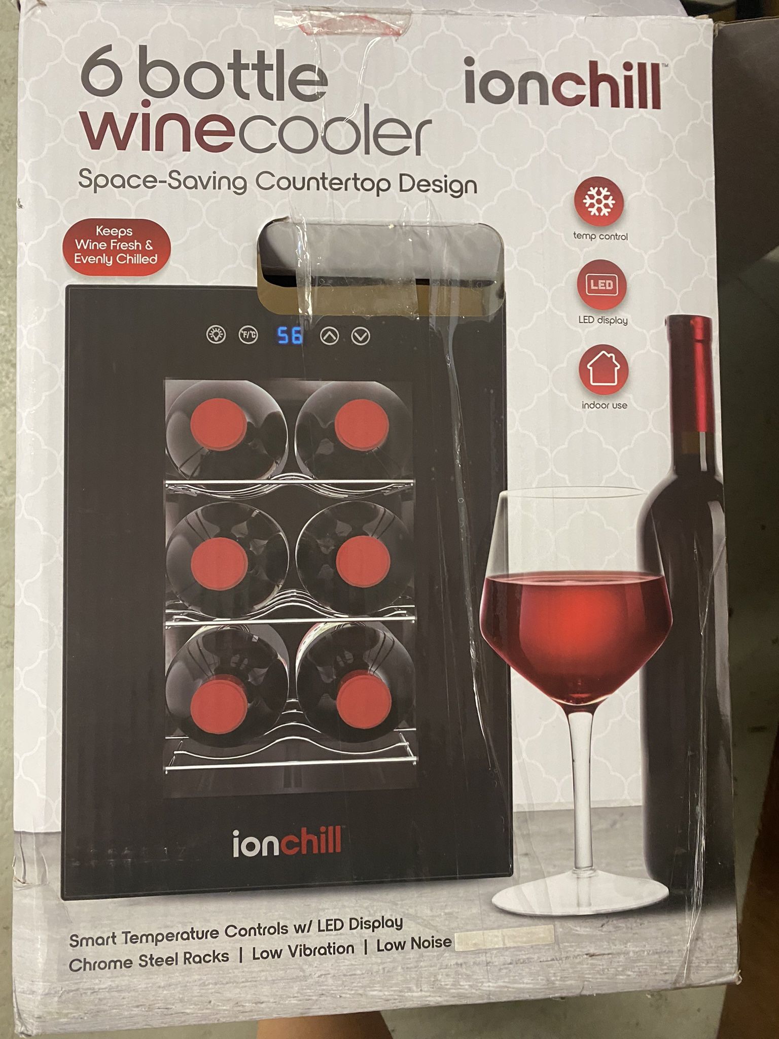 IONCHILL 6 bottle wine cooler