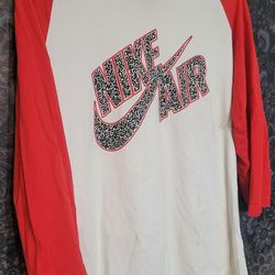 RARE vintage NIKE AIR baseball tshirt size L