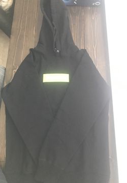 Black and lime hot sale green supreme hoodie