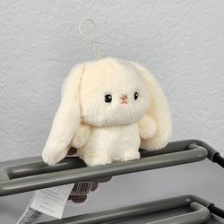 3.5" Fukuya Tan Rabbit Keychain Charm Plush