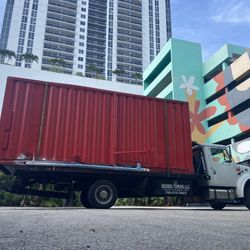 Sheds Relocated, Movemos Casita De Patio Container Rv Trailer Crane 