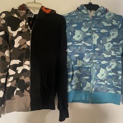 bape hoodies (reps)