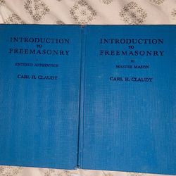 Introduction To The Masons 1st And 3rd Degree Books