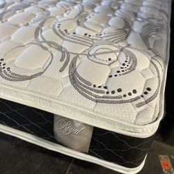 Queen Size Mattress Double Pillow Top Flip panel Mattress