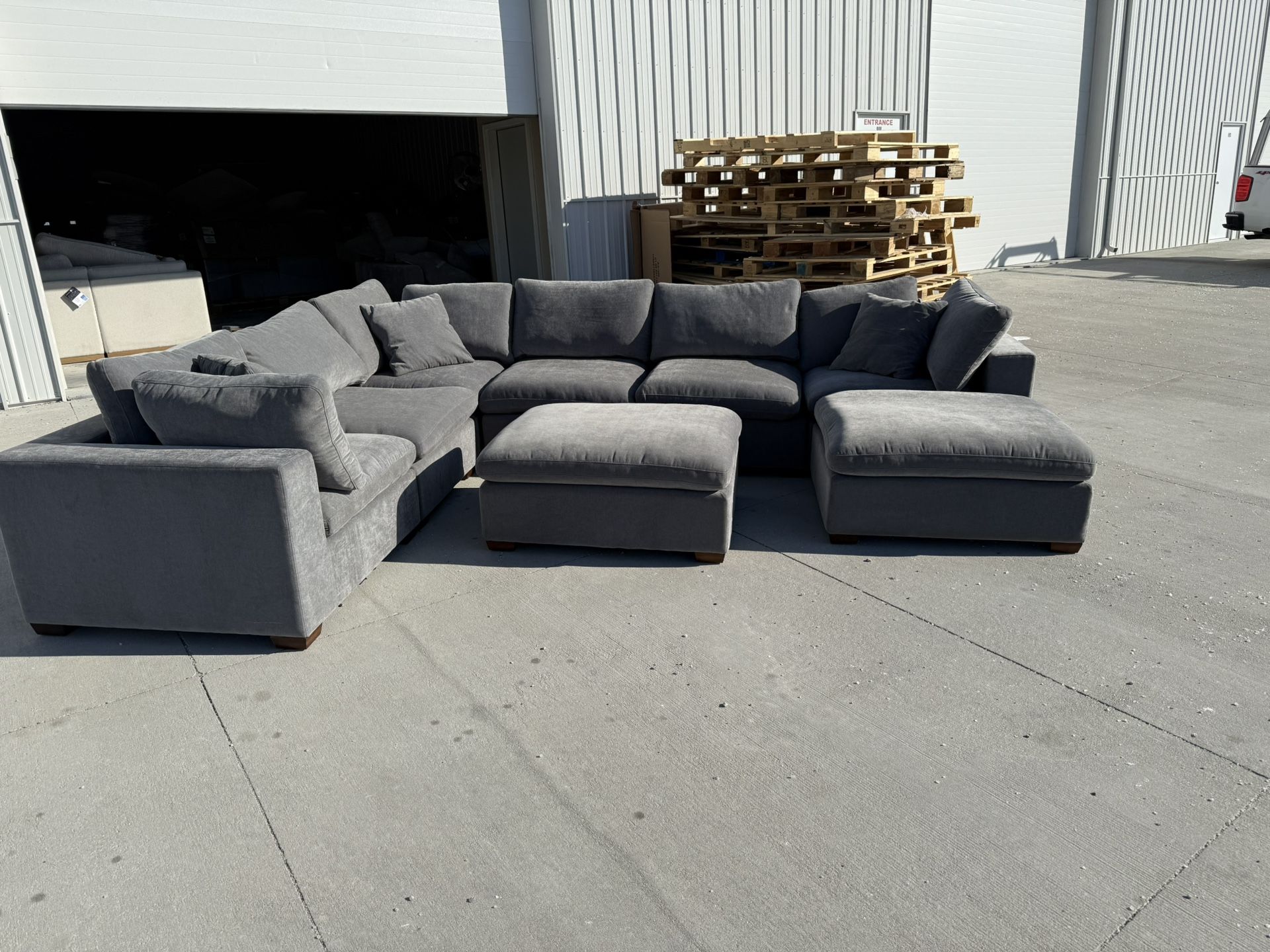 8 piece modular sectional