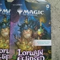 MAGIC THE GATHERING Lorwyn Eclipsed SLEEVED Booster Packs 