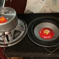 10” Polk Momo Woofers